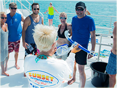 Free Snorkeling Instruction and Equipment