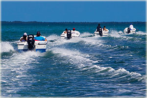 Follow your guide in Key West